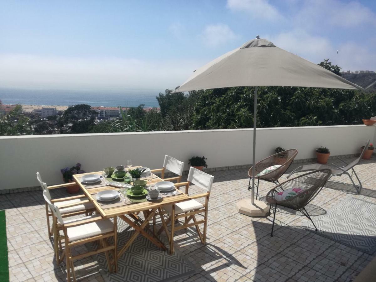 Casa Dos Passarinhos-Seaview@Nazare Hotel Bagian luar foto